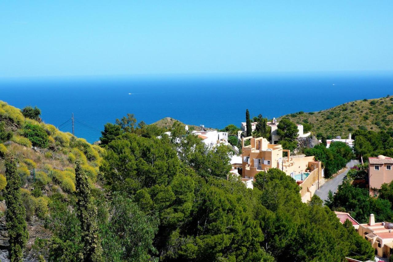 House With Terrace, Amazing Views And Private Shared Pool Mojácar Exterior foto