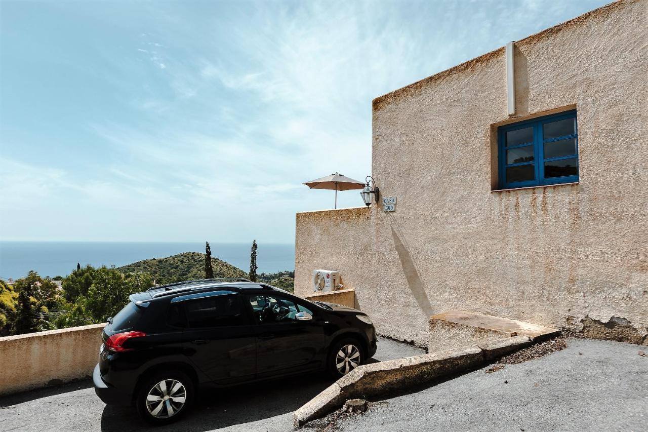 House With Terrace, Amazing Views And Private Shared Pool Mojácar Exterior foto