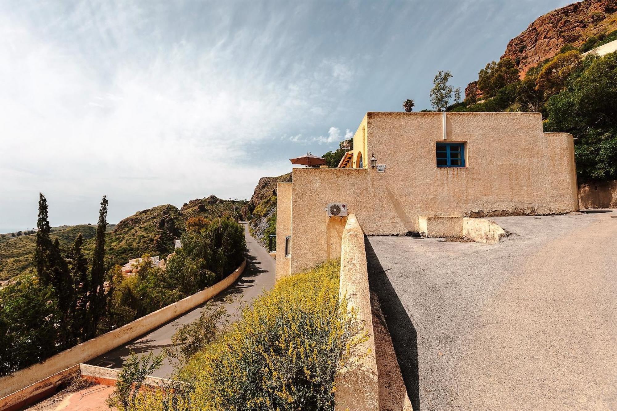 House With Terrace, Amazing Views And Private Shared Pool Mojácar Exterior foto
