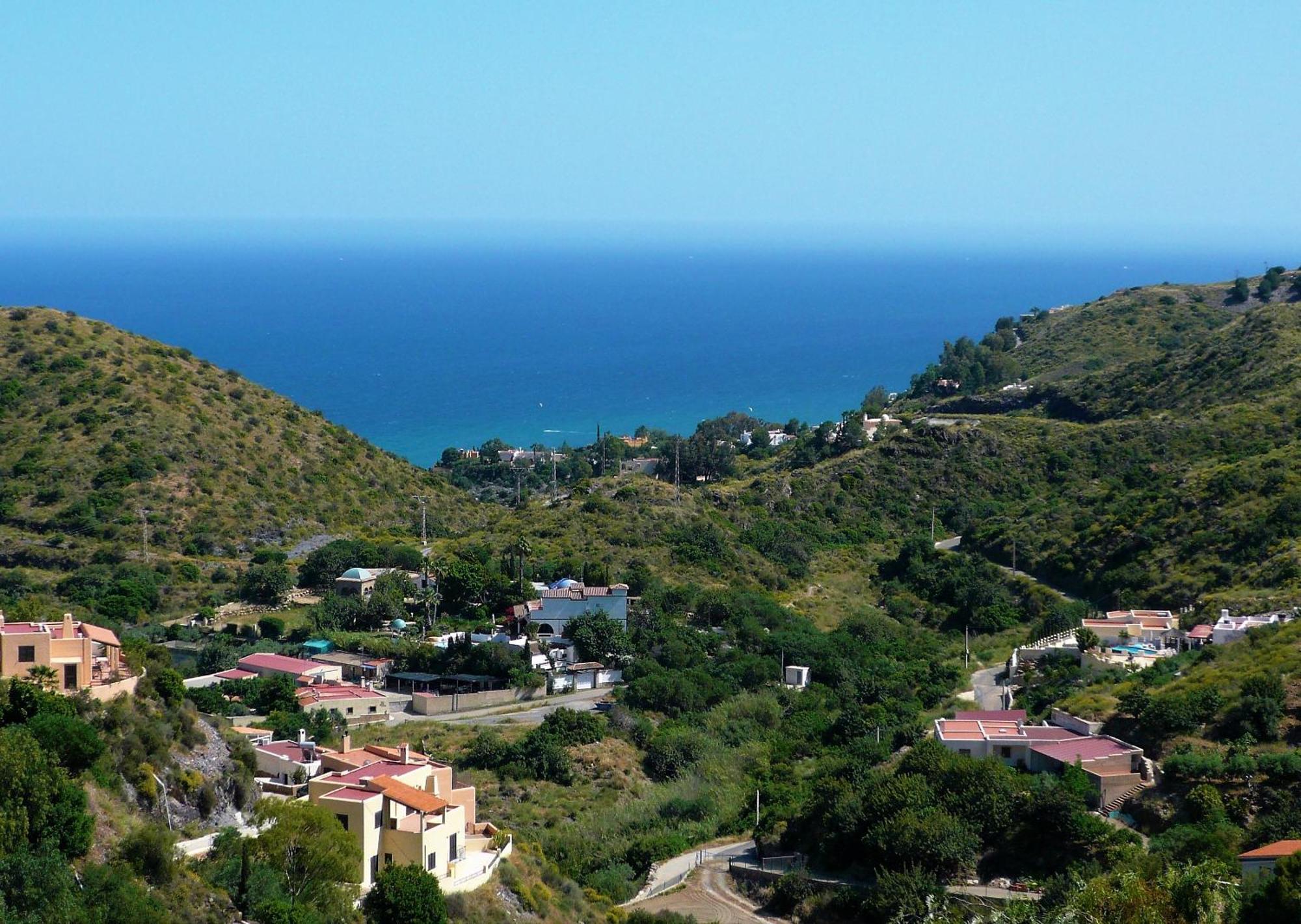 House With Terrace, Amazing Views And Private Shared Pool Mojácar Exterior foto